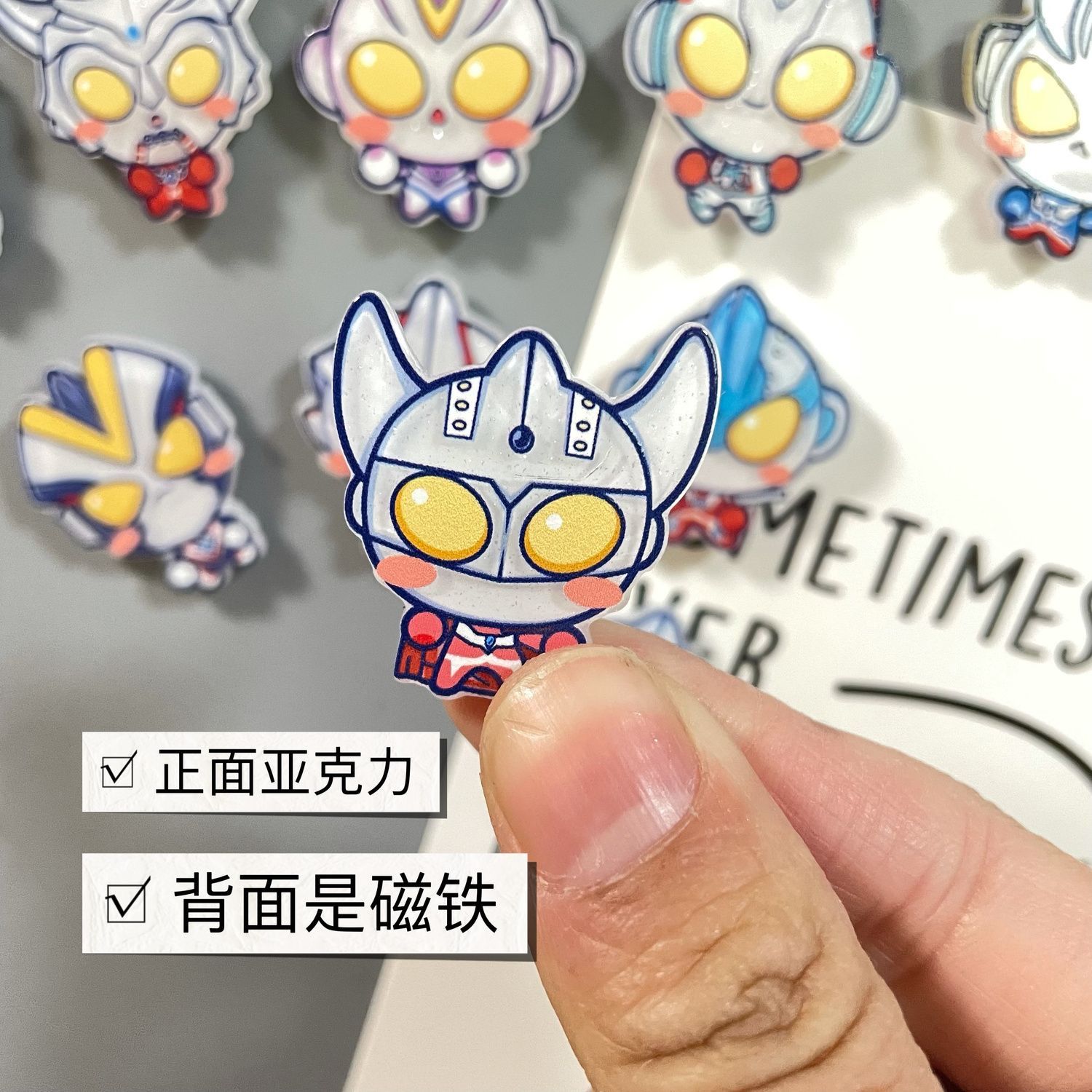 Creative cartoon Cool Ultraman - Acrylic Cosplay Prop 评论和价格