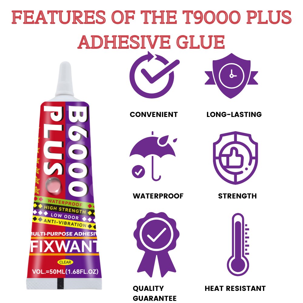 B6000 PLUS 15/50/110ML Clear C - Contact Cement Glue 评论和价格