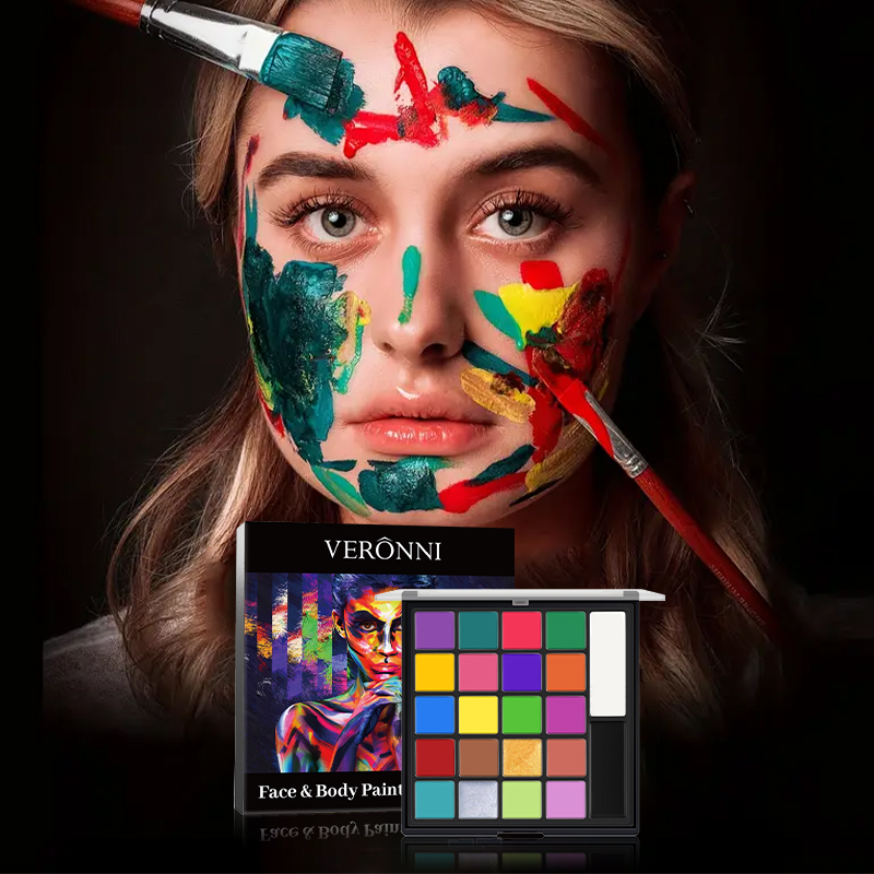 20 Colors Face Body Paint Pale - Body Paint Sfx 评论和价格