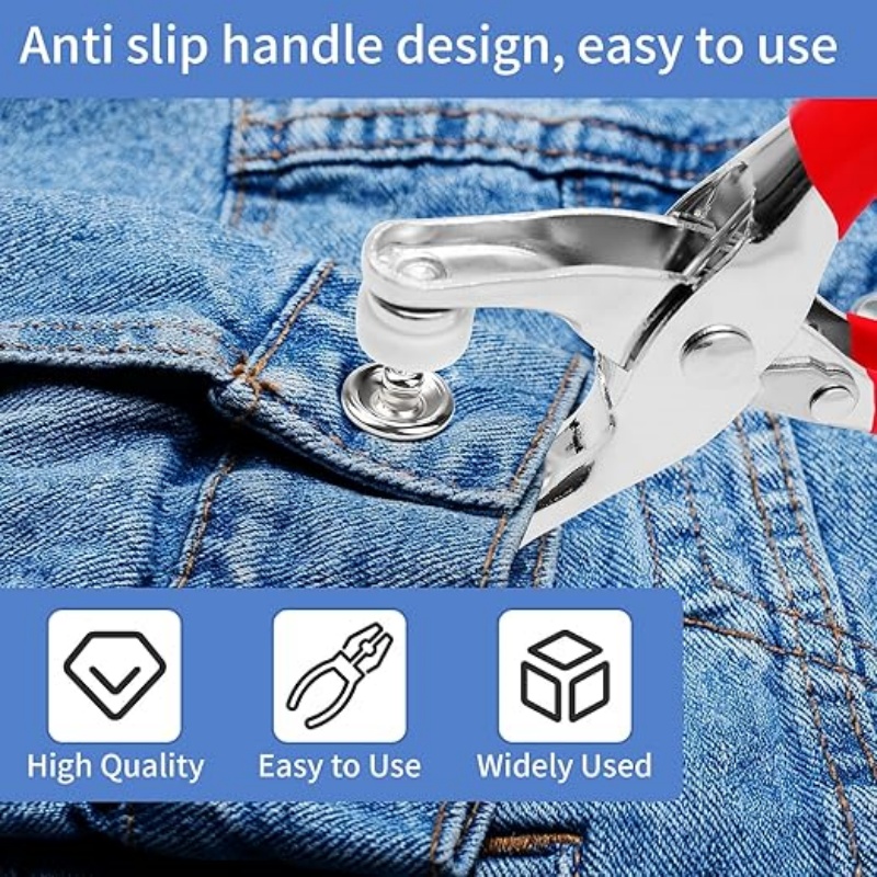 9.5mm Metal Snap Button Kit -  - Snap Fastener Set 评论和价格
