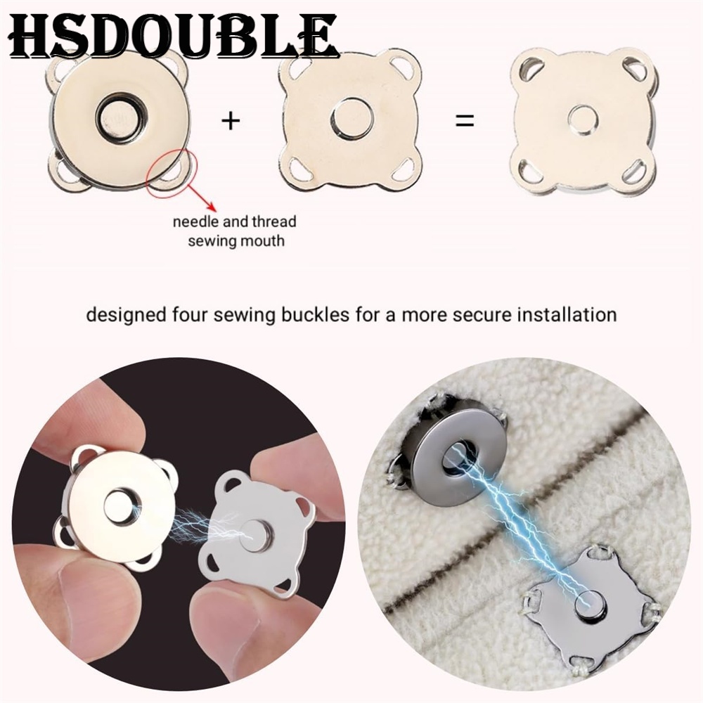 10 Sets Metal Magnetic Snap Fa - Snap Fastener Set 评论和价格