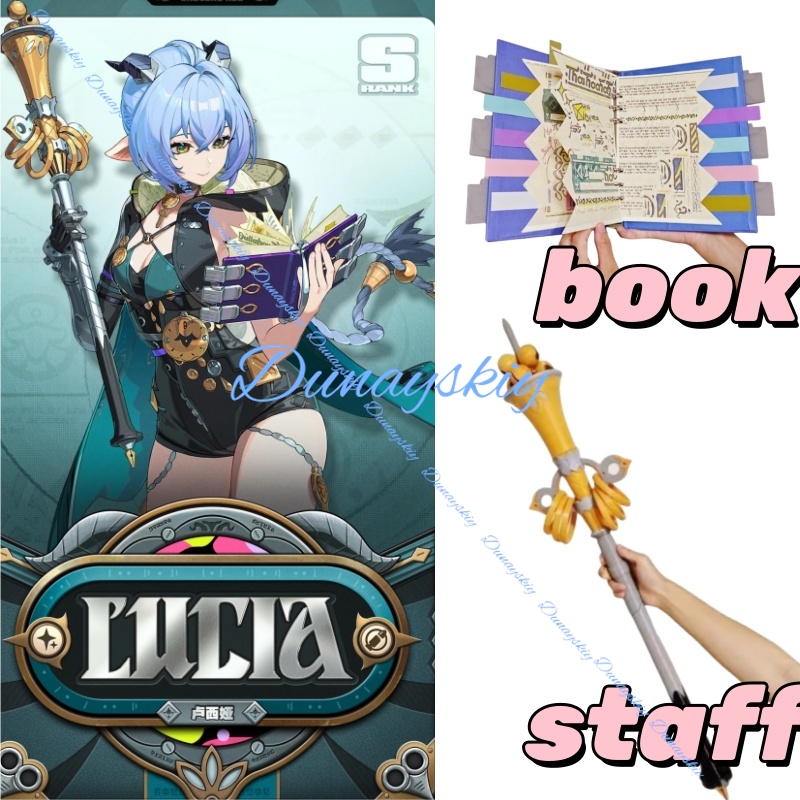 Game Zenless Zone Zero Lucia C - Cosplay Prop Book 评论和价格