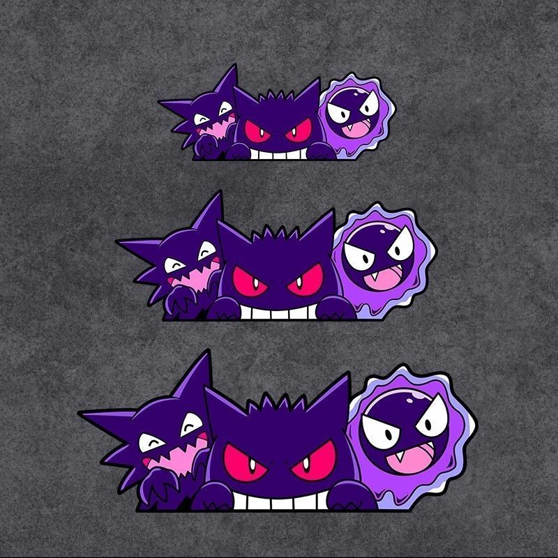 Cute Pokemon Gengar Anime Car  - Cosplay Prop Book 评论和价格