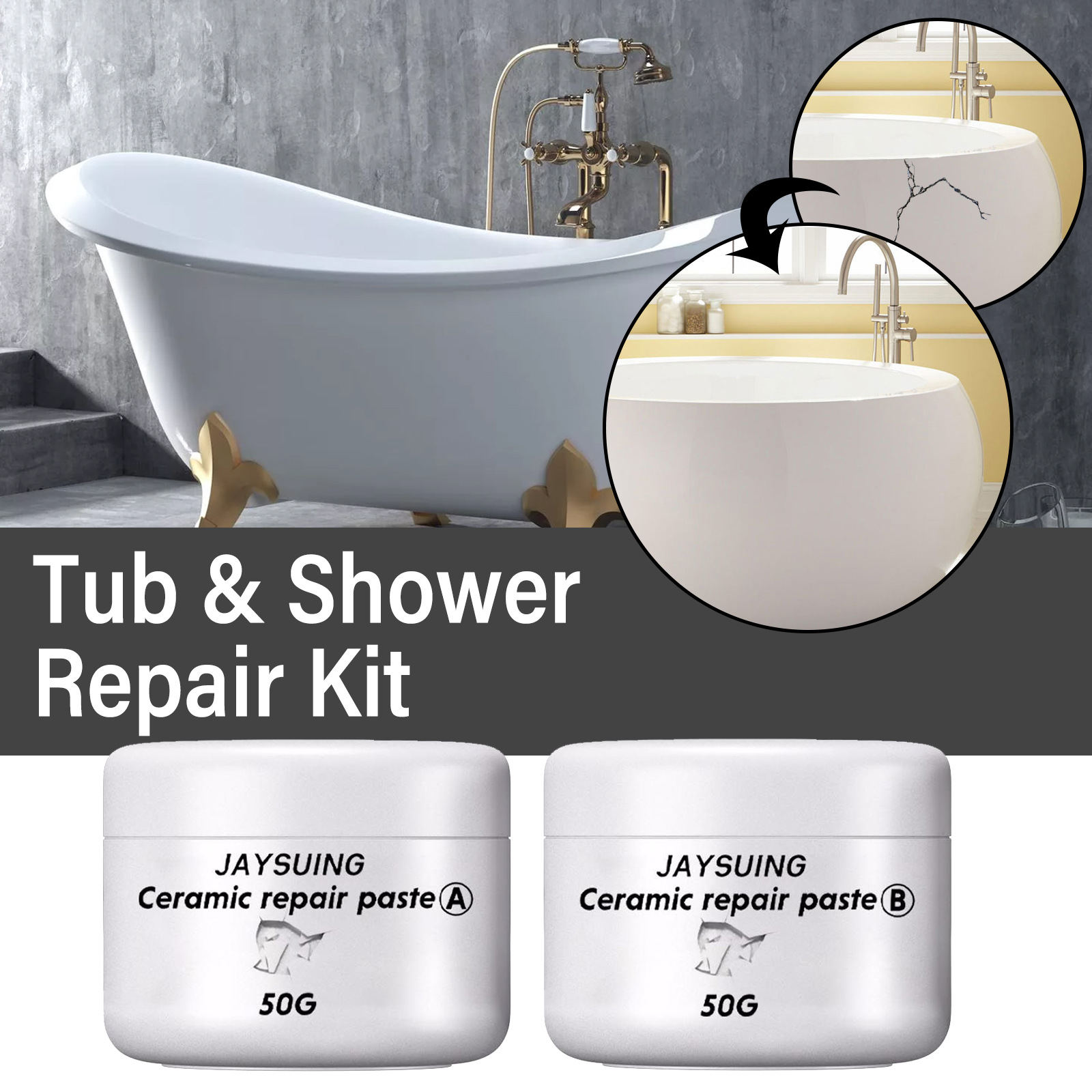 30/100g Tile Repair Agent AB A - Contact Cement Glue 评论和价格