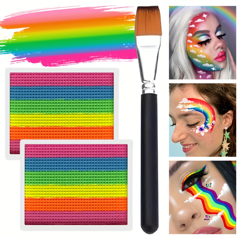 Rainbow Face and Body Paint Se - Body Paint Sfx 评论和价格