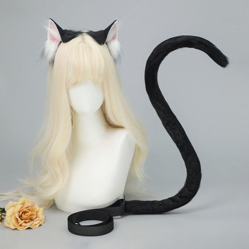 New Realistic Cat Ear Headband - Cosplay Prop Kit 评论和价格