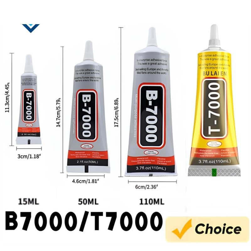 1pc 15ML 50ML 110ML B-7000 Cle - Contact Cement Glue 评论和价格