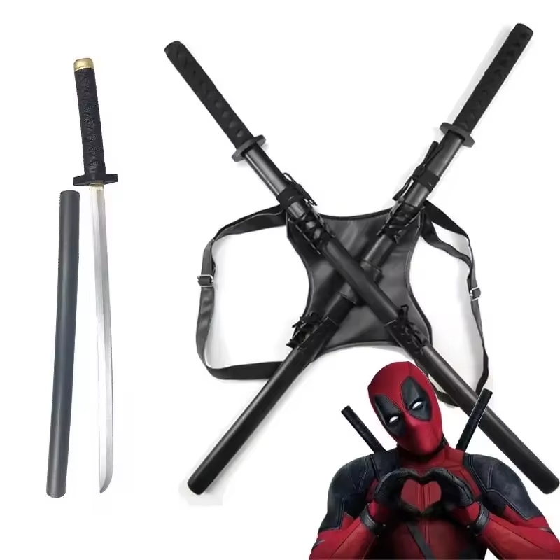 2025 New 61cm Deadpool Katana  - Cosplay Prop Knife 评论和价格