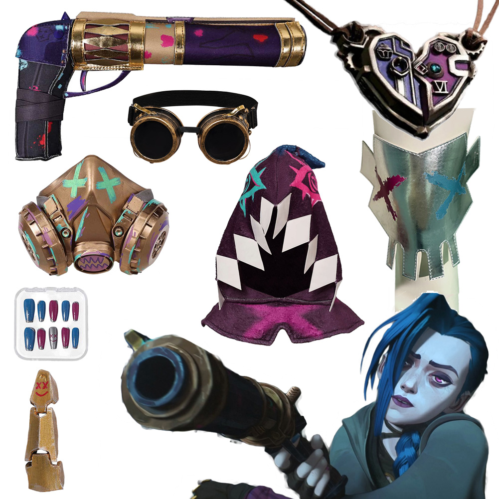 Fancy Arcane Jinx Weapons Pist - Cosplay Prop Pistol 评论和价格