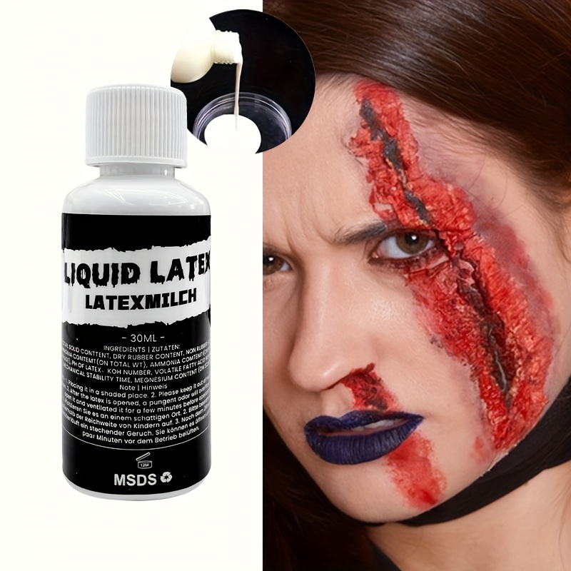2pcs Liquid Latex Halloween SF - Body Paint Sfx 评论和价格